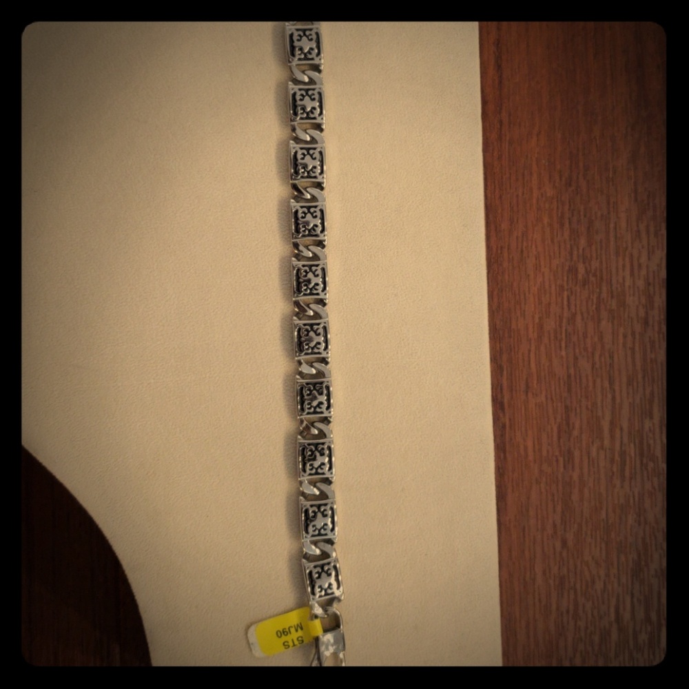 Mens Stainless Steel 8.5" bracelet